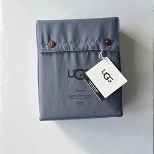 NWT UGG® "HAVEN" QUEEN SHEET SET-COOLING TECHNOLOGY ALL-SEASON COMFORT-"CYCLONE"